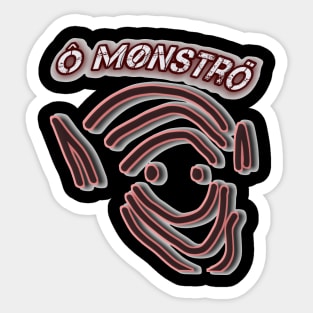 O Monstro Sticker